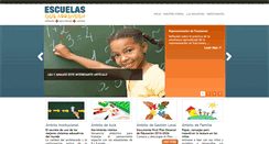 Desktop Screenshot of escuelasqueaprenden.org